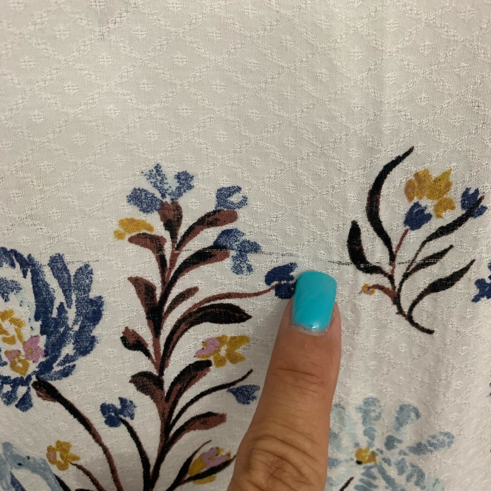 Kimchi Blue Long Balloon Sleeve Peasant Bl… - Picture 6 of 12